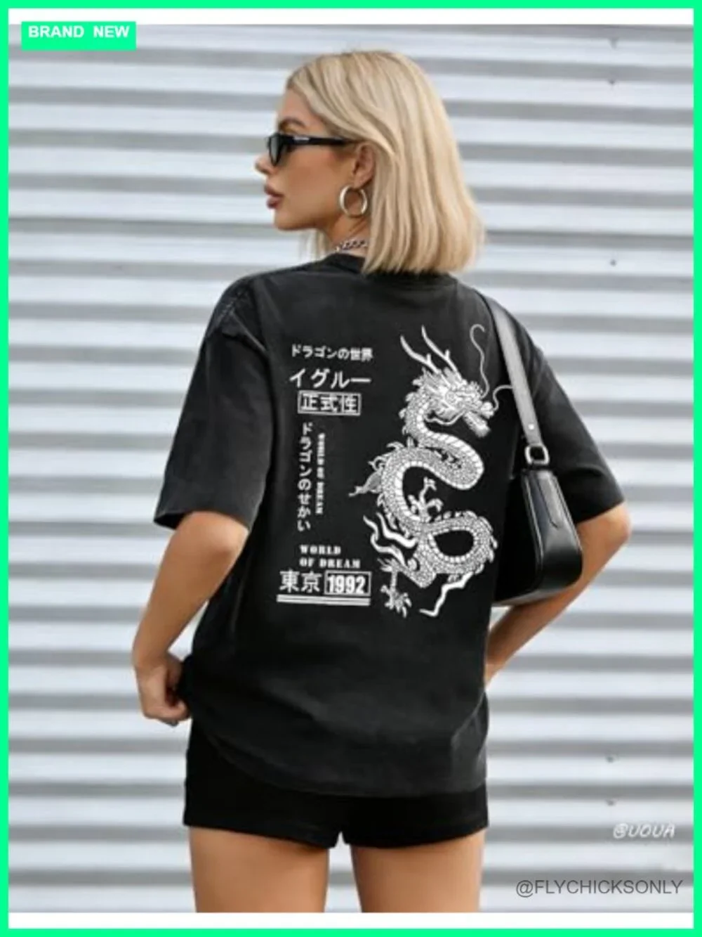 Vintage Oversized Graphic Tee Acid Wash Cotton Streetwear T-Shirt